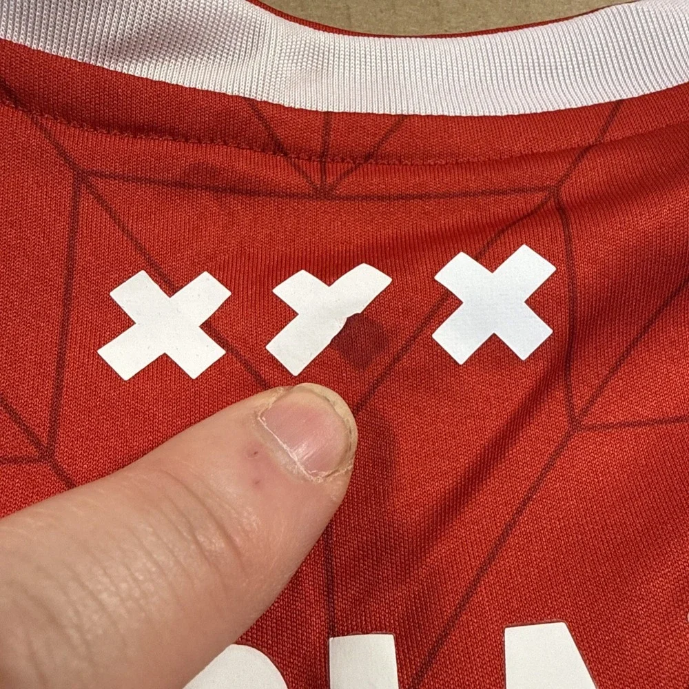 Adidas‎ Ajax Amsterdam Home Jersey Size XXL #22 Luciano